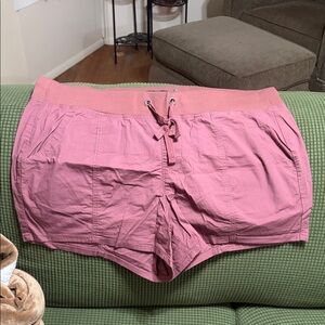 torrid Rose Pink Drawstring Athletic Shorts